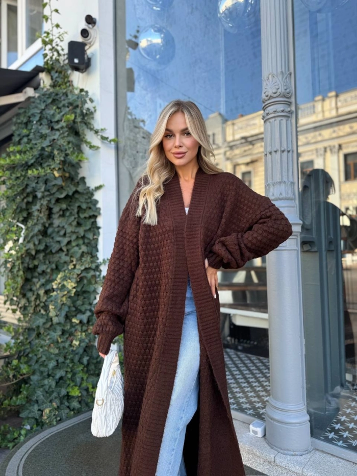 Купити - Кардиган подовжений